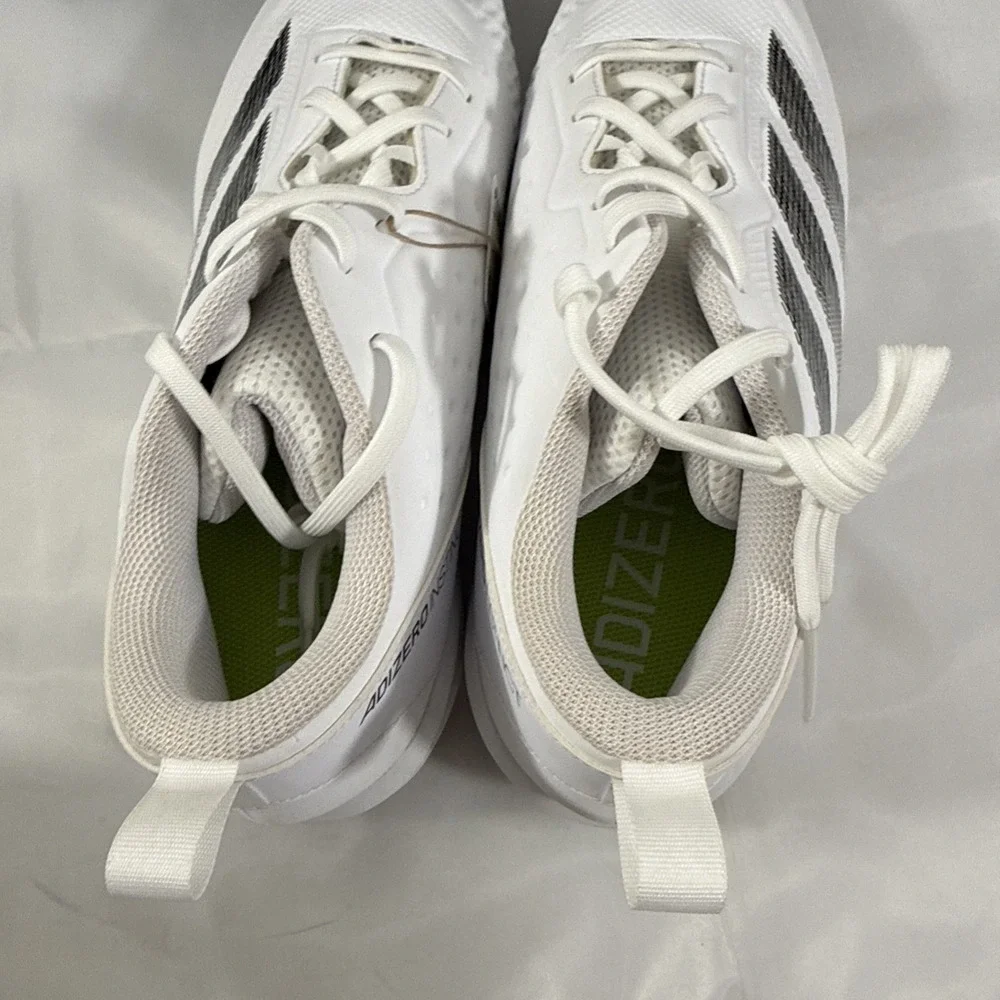 Adidas Adizero Instinct TP White Black Softball Cleats IH3468 Womens Sz 13‎